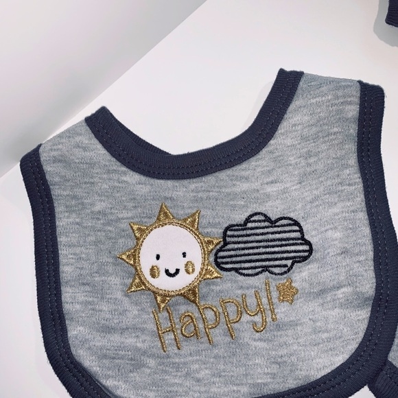 3 PIECE SET BABY BOY 3-6/6-9MONTHS DUCK D - Picture 5 of 6